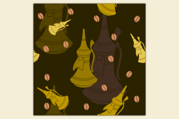 Arab Coffee Pot Pattern: Graphics & Patterns Review