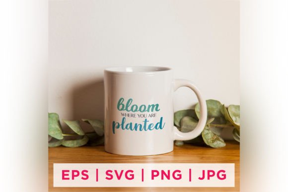 Bloom Where You Are Planted: Graphics for Crafts