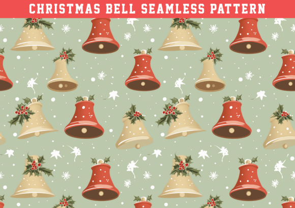 Christmas Bell Pattern: Graphics & Patterns for Crafters