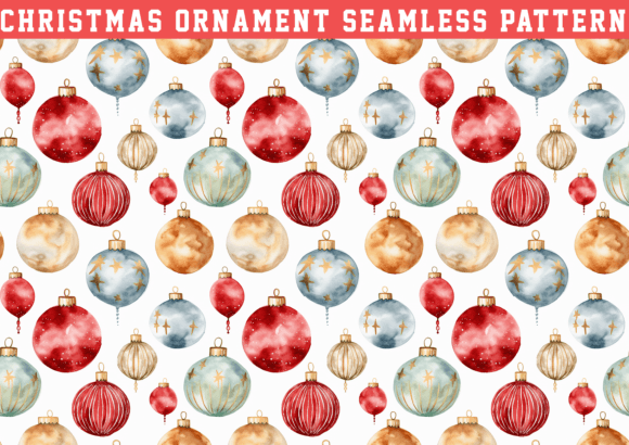 Christmas Ornament Pattern Graphics & Patterns Review
