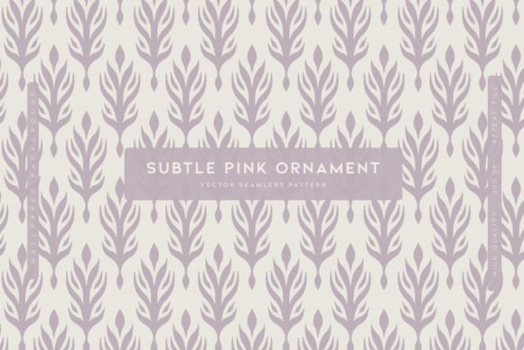 Subtle Pink Ornament: Graphics & Patterns Review